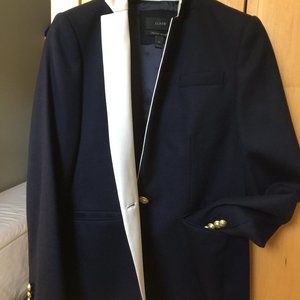 J. Crew Regent Wool Blazer in Navy size 4 Petite